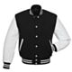 Black And White Letterman Jacket