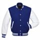 Blue And White Letterman Jacket
