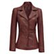 Brown Leather Jacket For Womens