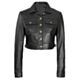 Cropped Womens Leather Jacket