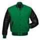 Green Letterman Jacket