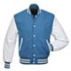 Light Blue Letterman Jacket