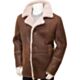 Warm Shearling Leather Jacket