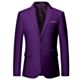 Mens Purple Blazer Jacket