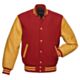 Red And Gold Varsity Jacket