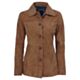 suede jacket with collar